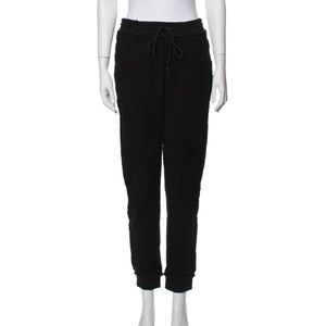 Danielle Guizo black drawstring sweatpants / joggers